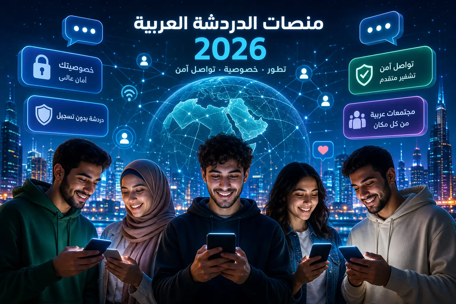 منصات الدردشة العربية 2026: أهم الأبحاث والتوثيقات التقنية
